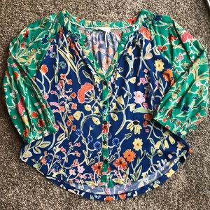 Bold Anthropologie Blouse